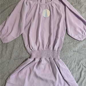 Pleat (Boutique Brand) Lilac “Rory” Kids Dress